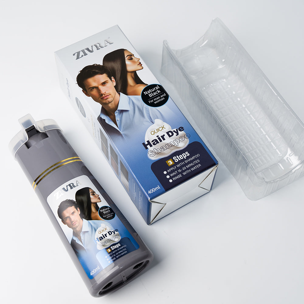 ZIVRA Hair Dye Shampoo – Quick, Easy & Lasting Colour